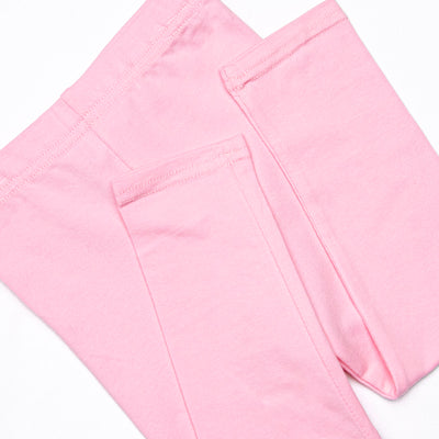 Olivia Legging Set, Pink and Medium Blue Stripe