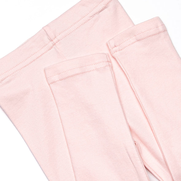 Emmaline Long Sleeve Legging Set, Light Pink Stripe