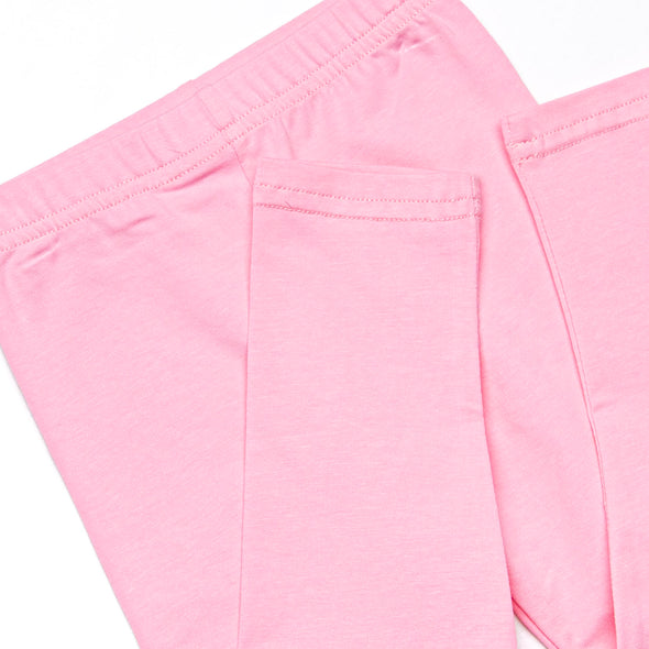 Pick Me Petals Ruffle Sleeve Legging Set, Pink