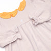 Amelia Legging Set, Orange and Tan Stripe