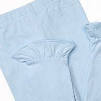 Gerbera Gal Applique Legging Set, Blue