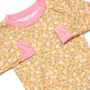 Macie Marigold Bamboo Pajama Set, Yellow