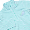 Jurassic Journey Embroidered Pullover, Green