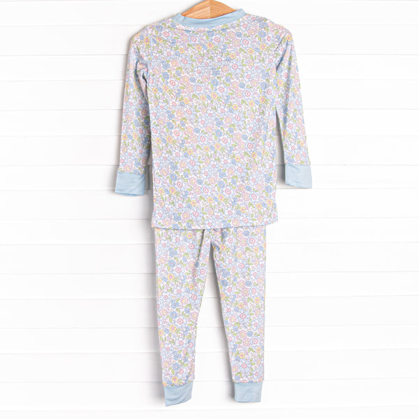 Wildest Dreams Bamboo Pajama Set, Blue