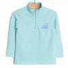 Jurassic Journey Embroidered Pullover, Green