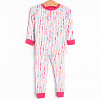 Dreaming of Color Bamboo Pajama Set, Pink