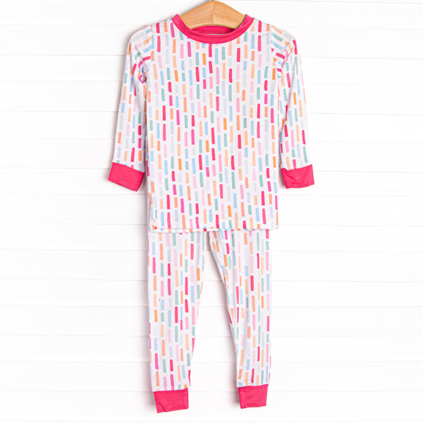 Dreaming of Color Bamboo Pajama Set, Pink