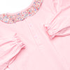 Petunia Purple Smocked Skirt Set, Purple