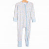 Wildest Dreams Bamboo Zippy Pajama, Blue