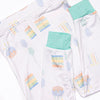 You're Invited Bamboo Pajama Set, Green