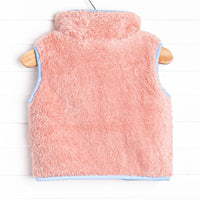Farrah Floral Vest, Pink