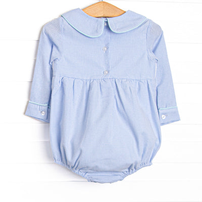 Fire Station Squad Smocked Bubble, Blue