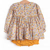 Many a Mums Smocked Diaper Set, Yellow