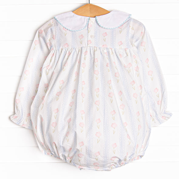 Sweet Pea Stripes Bubble, Blue
