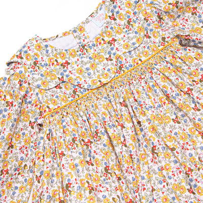 Many a Mums Smocked Diaper Set, Yellow