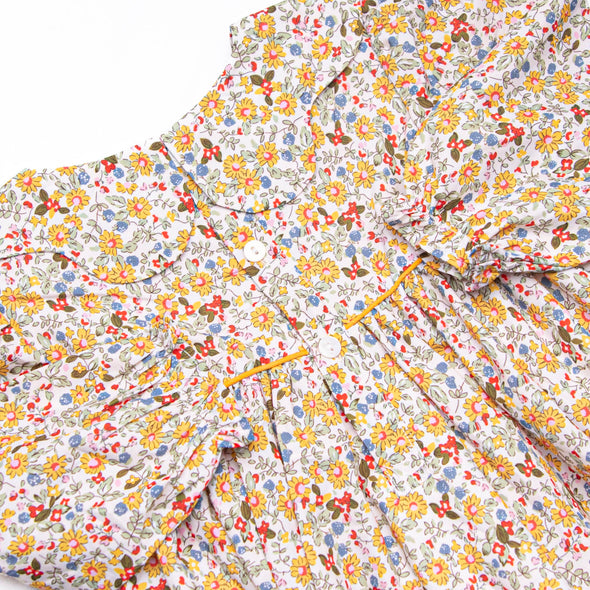 Many a Mums Smocked Legging Set, Yellow