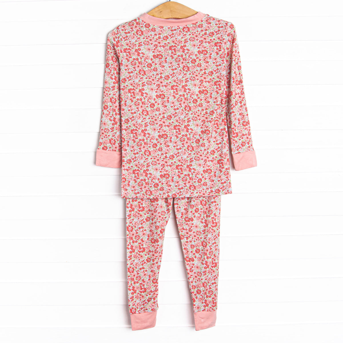 Red Ribbons Bamboo Pajama Set, Red – Stitchy Fish