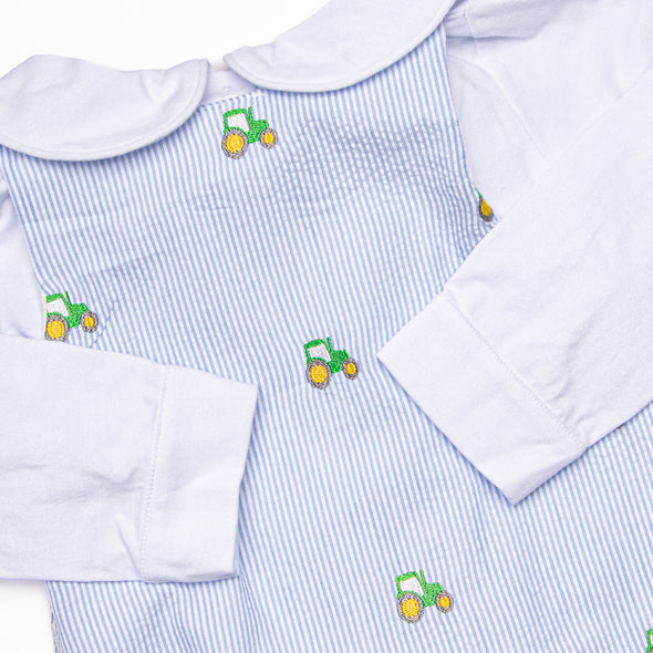 Hometown Hero Embroidered Bubble Set, Blue