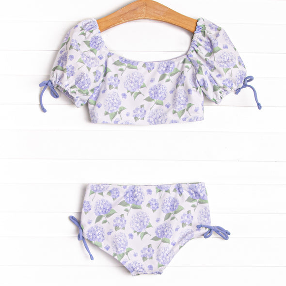 Beachside Blooms Bikini, Blue