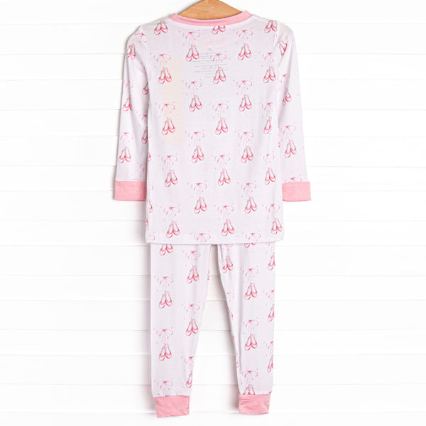 Sweet Slippers Bamboo Pajama Set, Pink