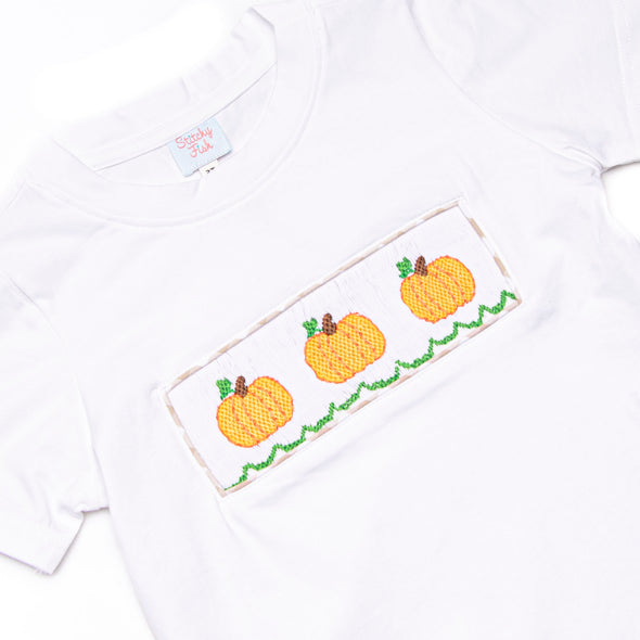 Plentiful Pumpkins Smocked Pant Set, Brown