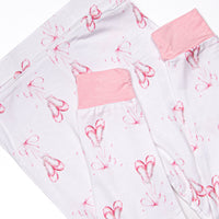 Sweet Slippers Bamboo Pajama Set, Pink