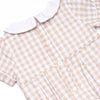 Plentiful Pumpkins Smocked Boy Bubble, Brown