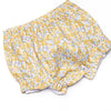 Daisy a Day Smocked Diaper Set, Yellow