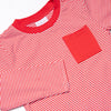 Evan Pant Set, Fire Red Stripe