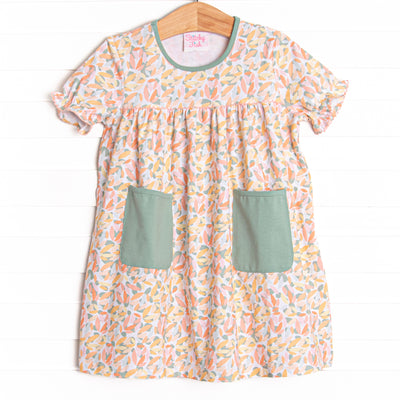 Colors of the Wind Pocket Dress, Green