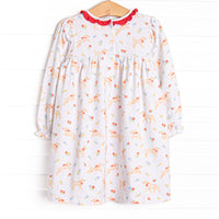 Chasing Tails Dress, Red