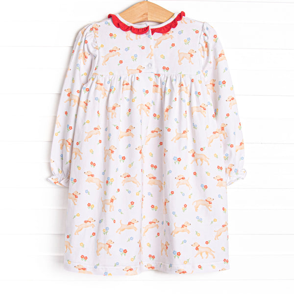 Chasing Tails Dress, Red