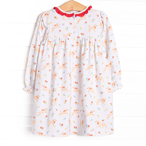 Chasing Tails Dress, Red
