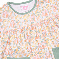 Colors of the Wind Pocket Dress, Green