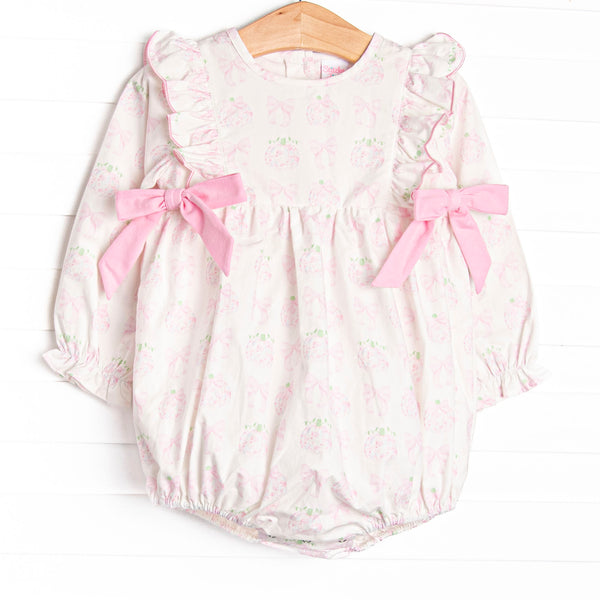 Primrose Pumpkins Side Tie Bubble, Pink