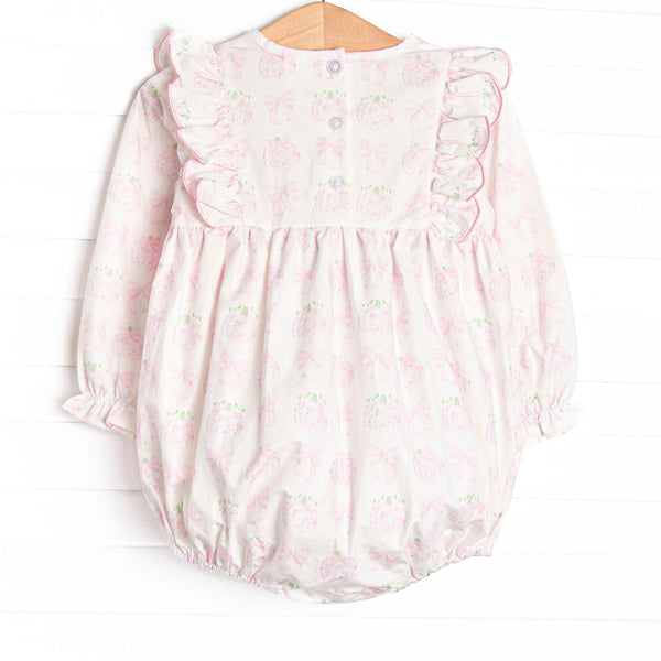 Primrose Pumpkins Side Tie Bubble, Pink
