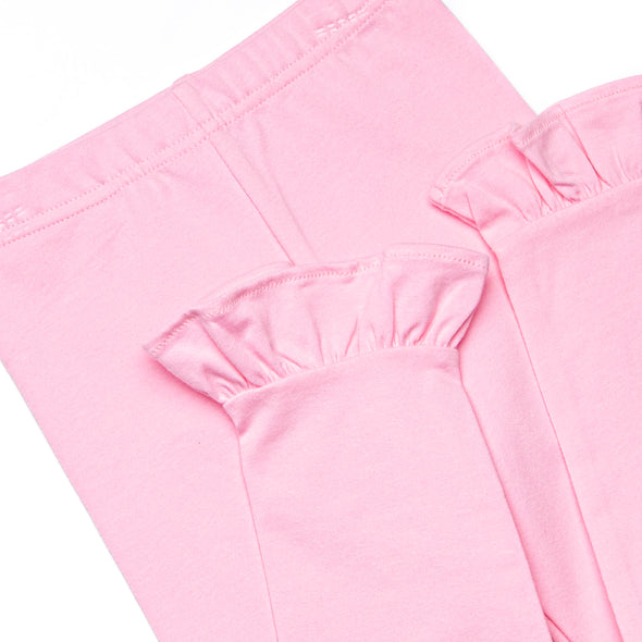 Everyday Play Ruffle Legging Set, Pink and Blue Stripe