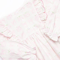 Primrose Pumpkins Side Tie Bubble, Pink