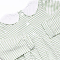 Garden Gingham Bubble, Green