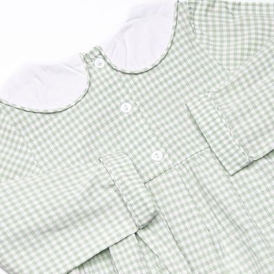 Garden Gingham Bubble, Green