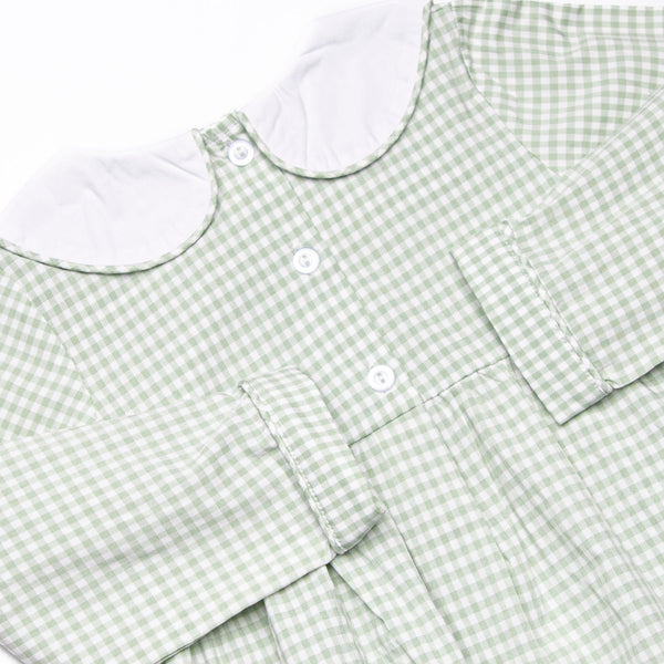 Garden Gingham Bubble, Green