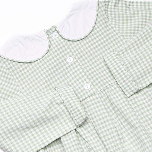 Garden Gingham Bubble, Green