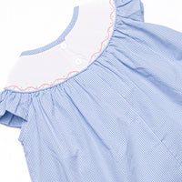 Dress-Up Dreams Smocked Legging Set, Blue