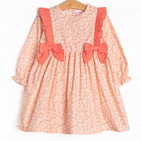 You're a Peach Side Tie Dress, Orange