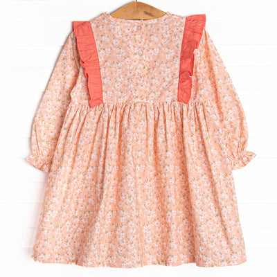 You're a Peach Side Tie Dress, Orange