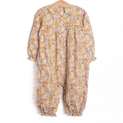 Many a Mums Smocked Romper, Yellow