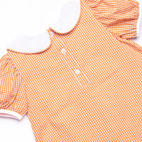 Boo! Embroidered Bubble, Orange