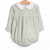 Garden Gingham Bubble, Green