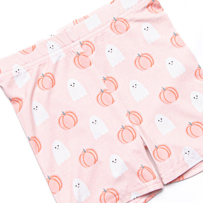 Little Boo Thing Bamboo Pajama Short Set, Pink