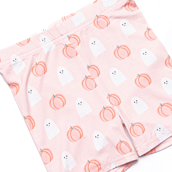 Little Boo Thing Bamboo Pajama Short Set, Pink